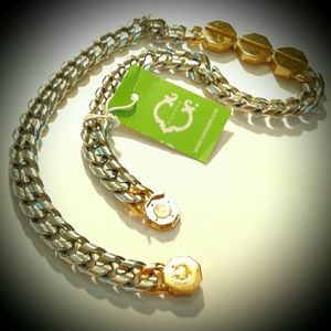 C Wonder most sought after Hex Curb Link Necklace